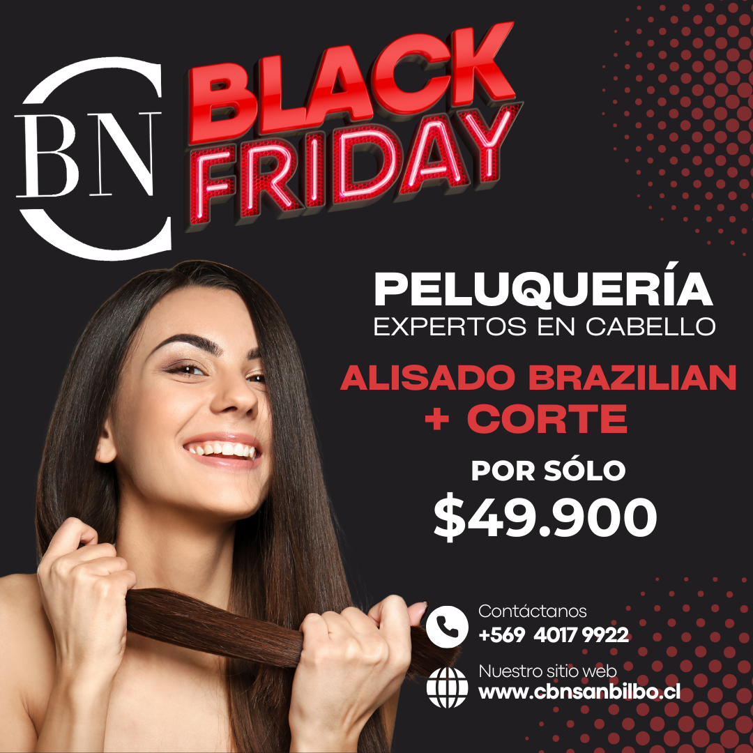 Alisado Brazilian Cacau + Corte - Black Friday