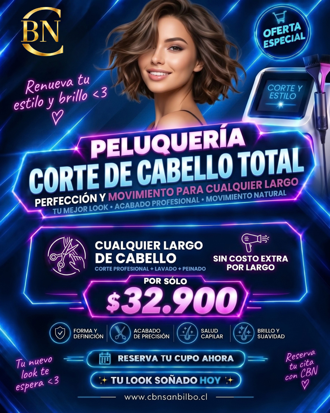 SERVICIO DE CORTE DE CABELLO
