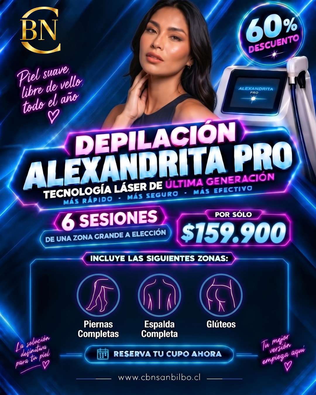 6 SESIONES ZONA GRANDE A ELECCIÓN
