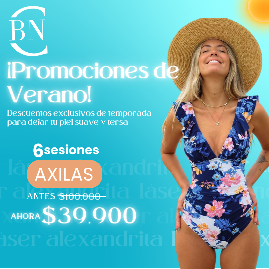 6 sesiones de Axila - VERANO 2025