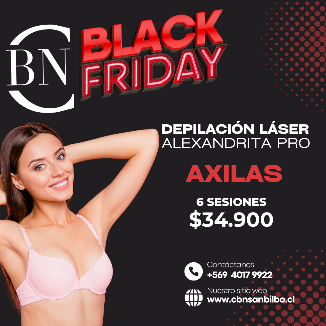 6 sesiones de Axila - Black Friday
