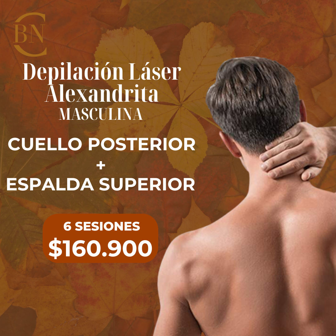 OTOÑO 2025 MASCULINO🍂 - 6 sesiones Cuello Posterior + Espalda Superior