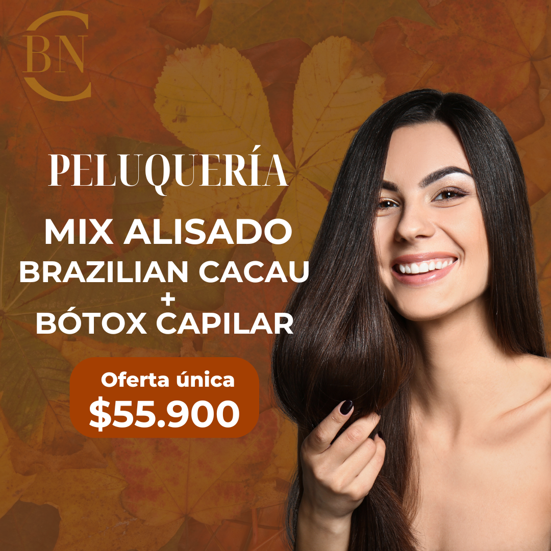 OTOÑO 2025🍂 - Mix Alisado Brazilian Cacau + Bótox Capilar