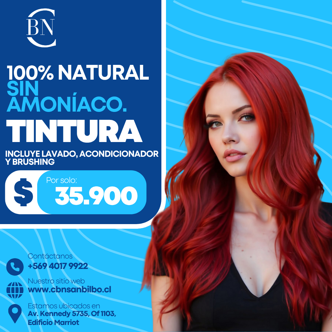 TINTURA - Incluye lavado, acondicionador y brushing