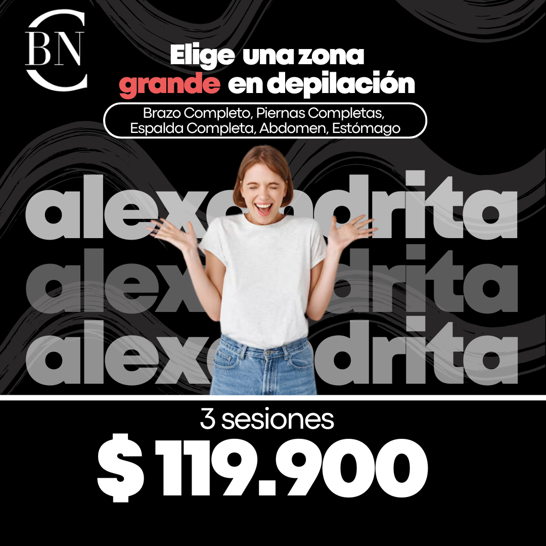 BLACK DAYS - Elige una zona grande en depilación 3 sesiones