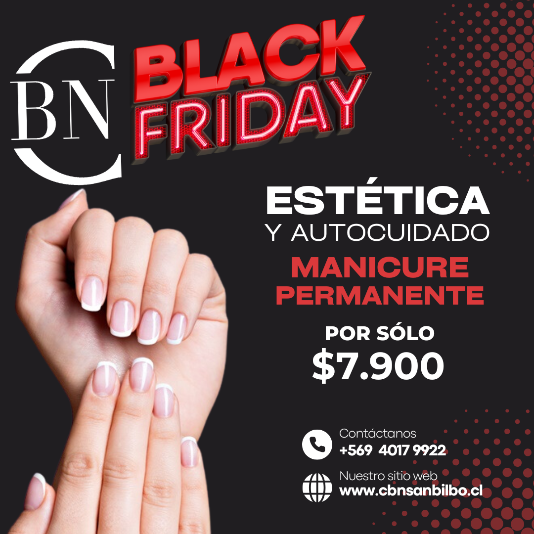 Manicure Permanente - Black Friday