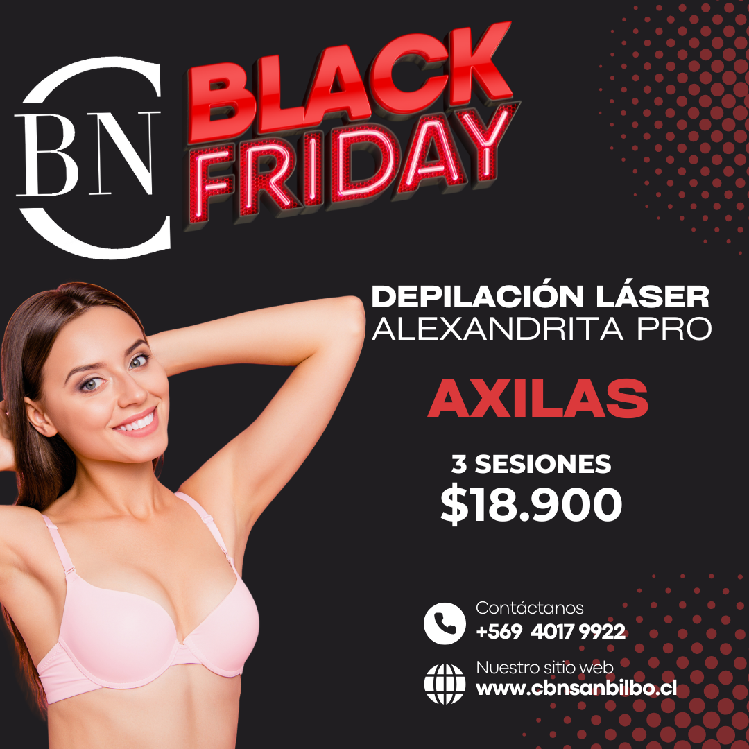 3 sesiones de Axila - Black Friday