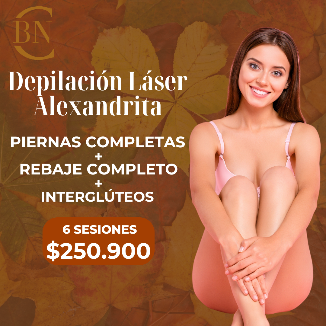OTOÑO 2025🍂 - 6 sesiones Piernas Completas + Rebaje Completo + Interglúteos