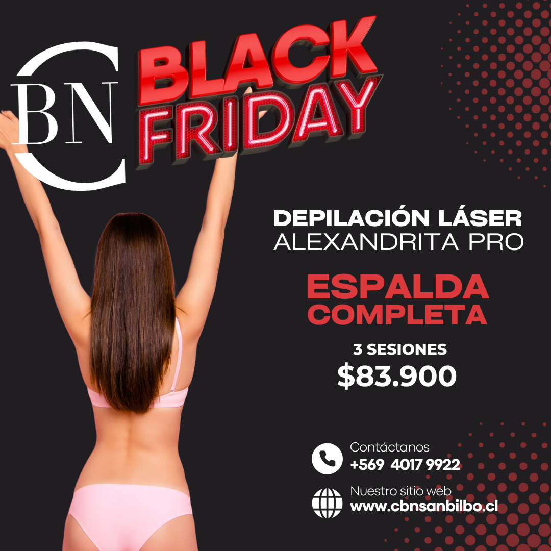 3 sesiones de Espalda Completa - Black Friday