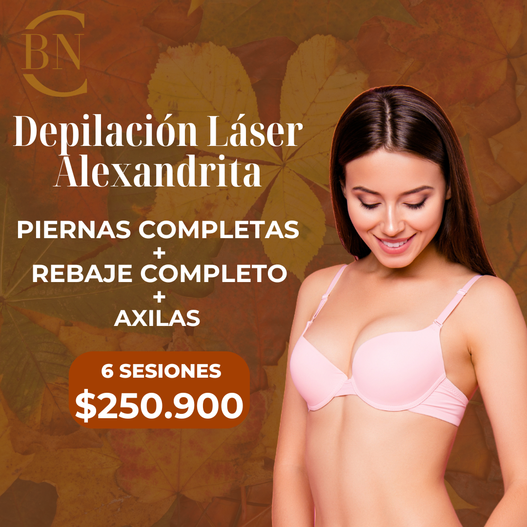 OTOÑO 2025🍂 - 6 sesiones Piernas Completas + Rebaje Completo + Axilas