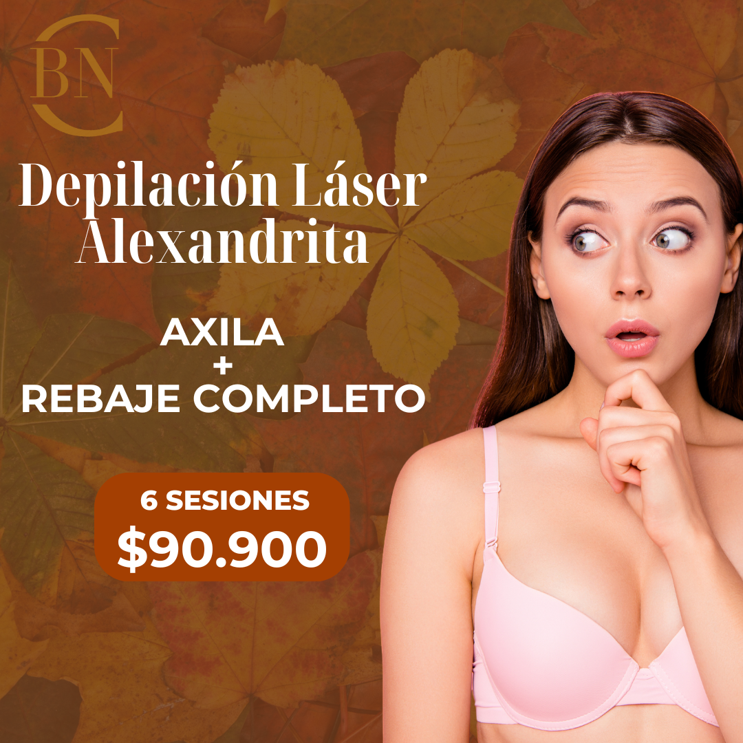 OTOÑO 2025🍂 - 6 sesiones de Axila + Rebaje Completo