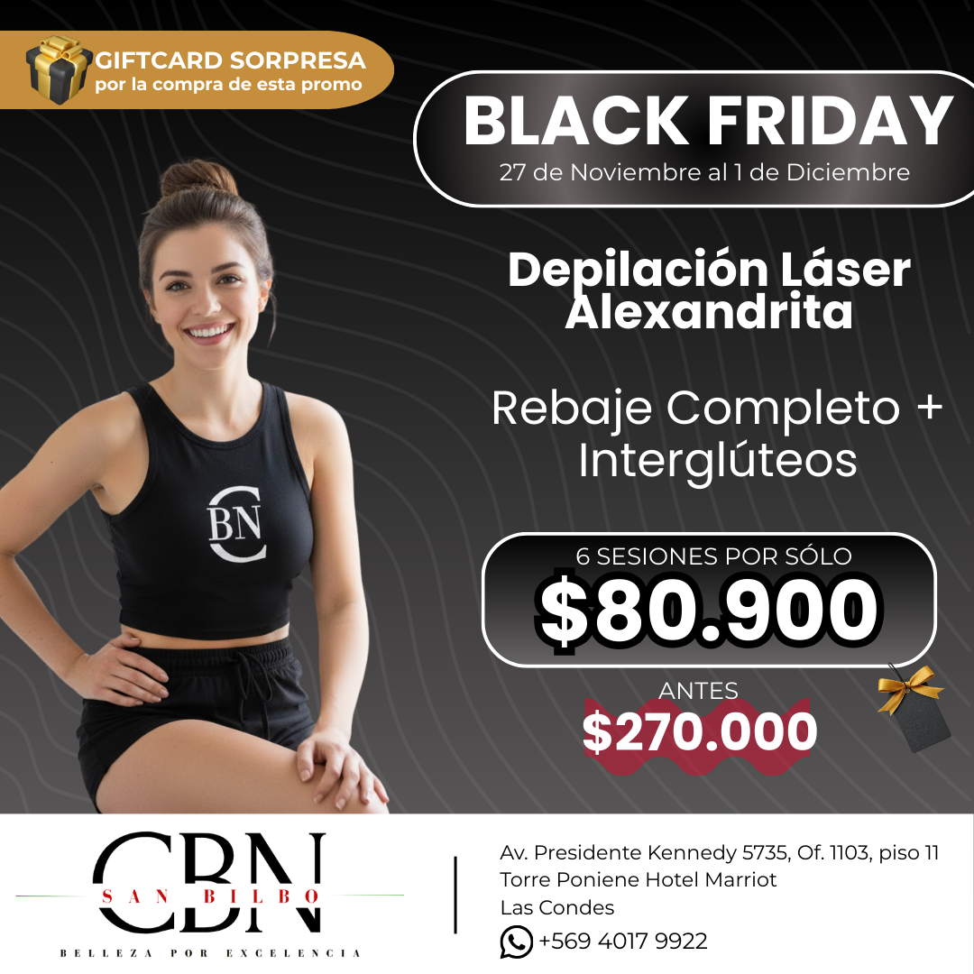 BLACK FRIDAY 2025 - 6 Rebaje Completo + Interglúteos
