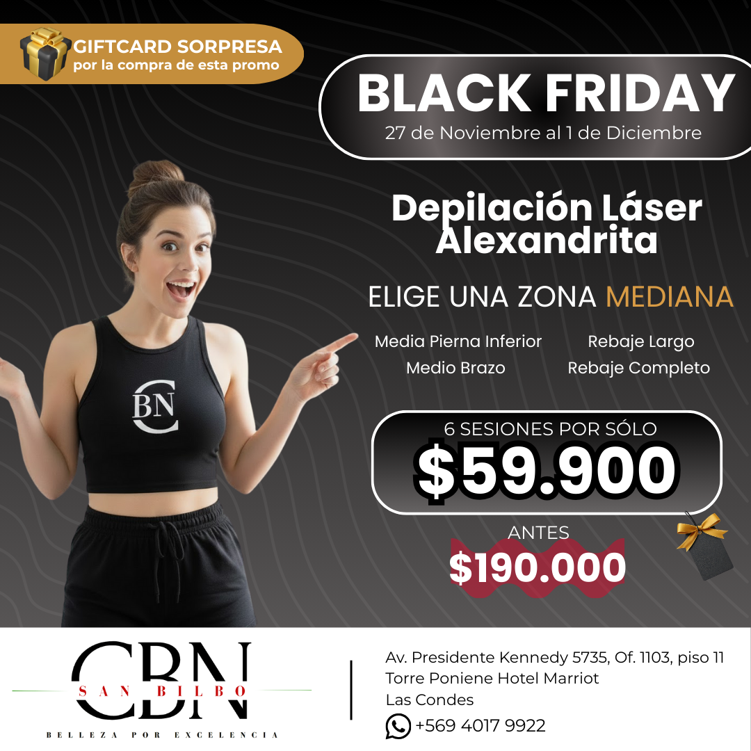BLACK FRIDAY 2025 - Elige una zona MEDIANA