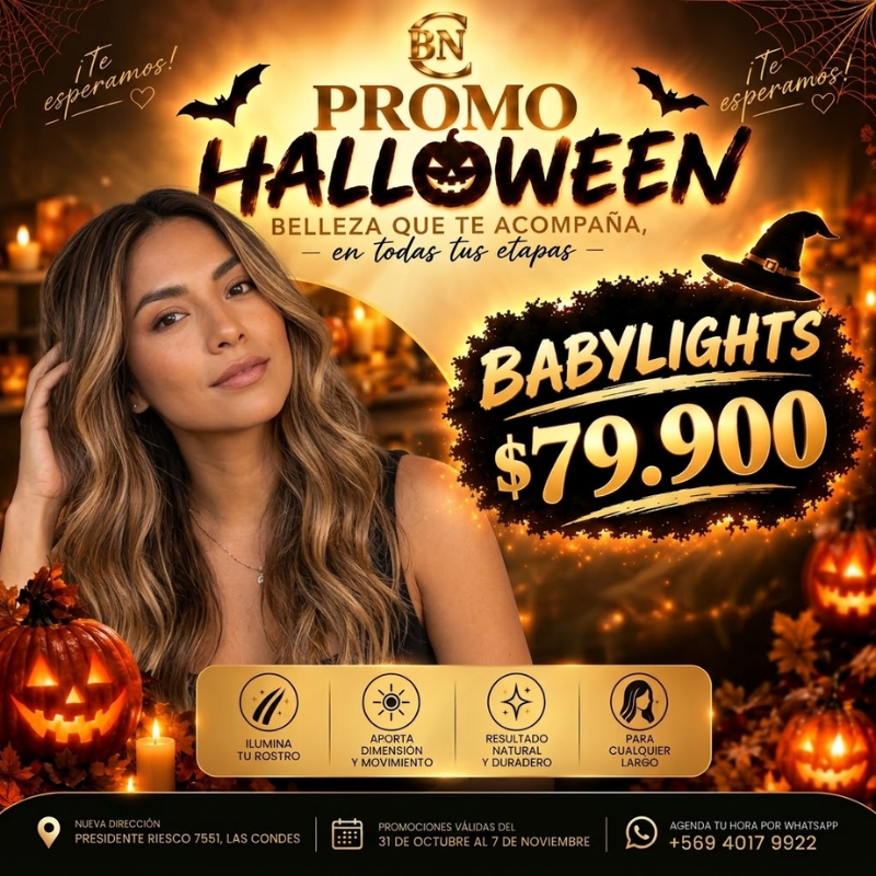 🎃SERVICIO DE BABYLIGHTS