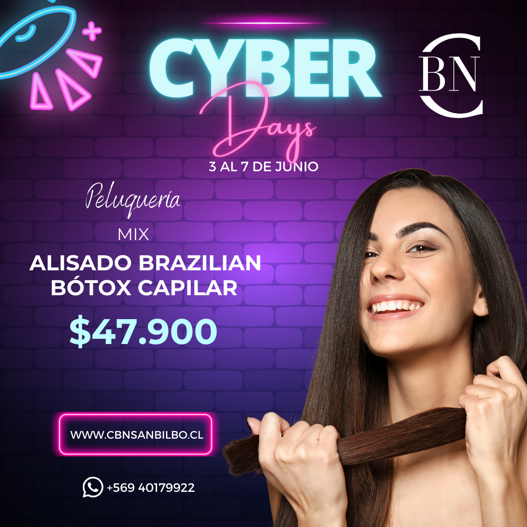 CYBERDAY - ALISADO BRAZILIAN + BÓTOX CAPILAR