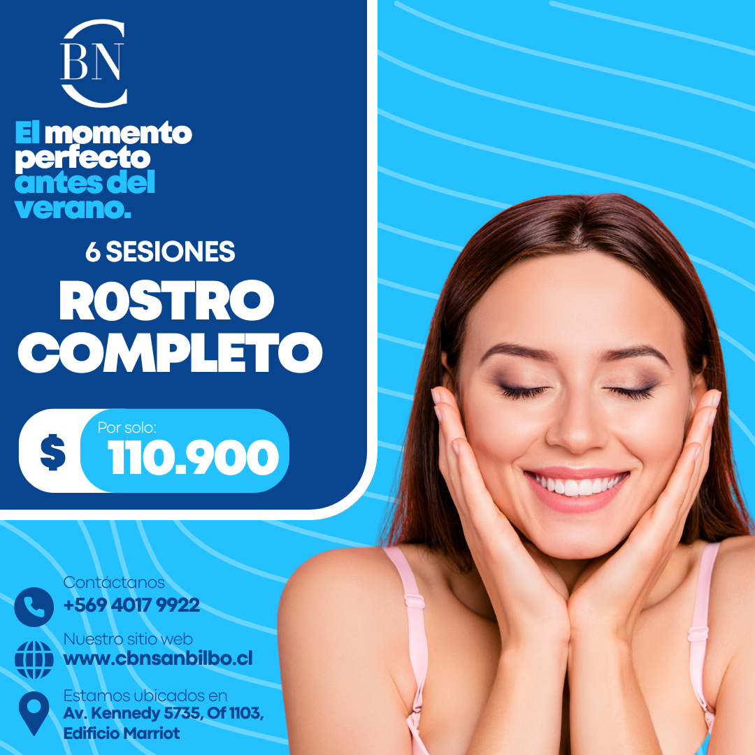 6 SESIONES ROSTRO COMPLETO