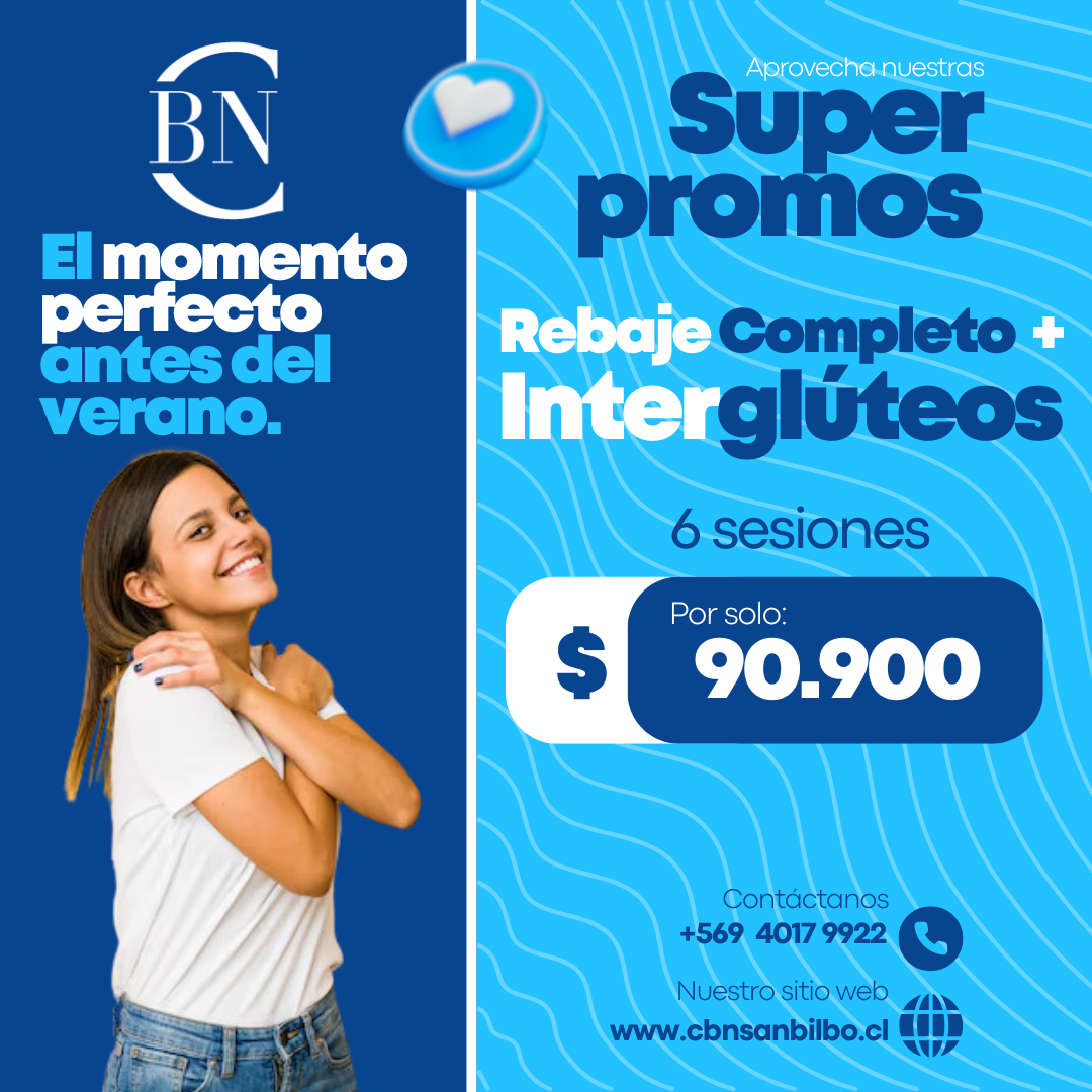 6 SESIONES REBAJE COMPLETO + INTERGLÚTEOS