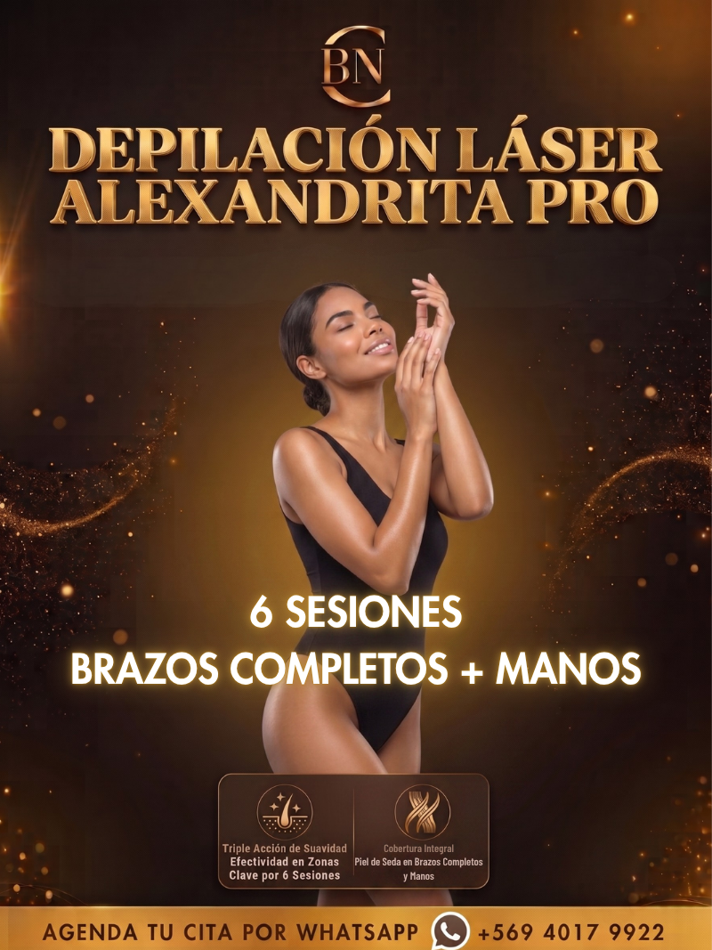 6 SESIONES BRAZOS COMPLETOS + MANOS