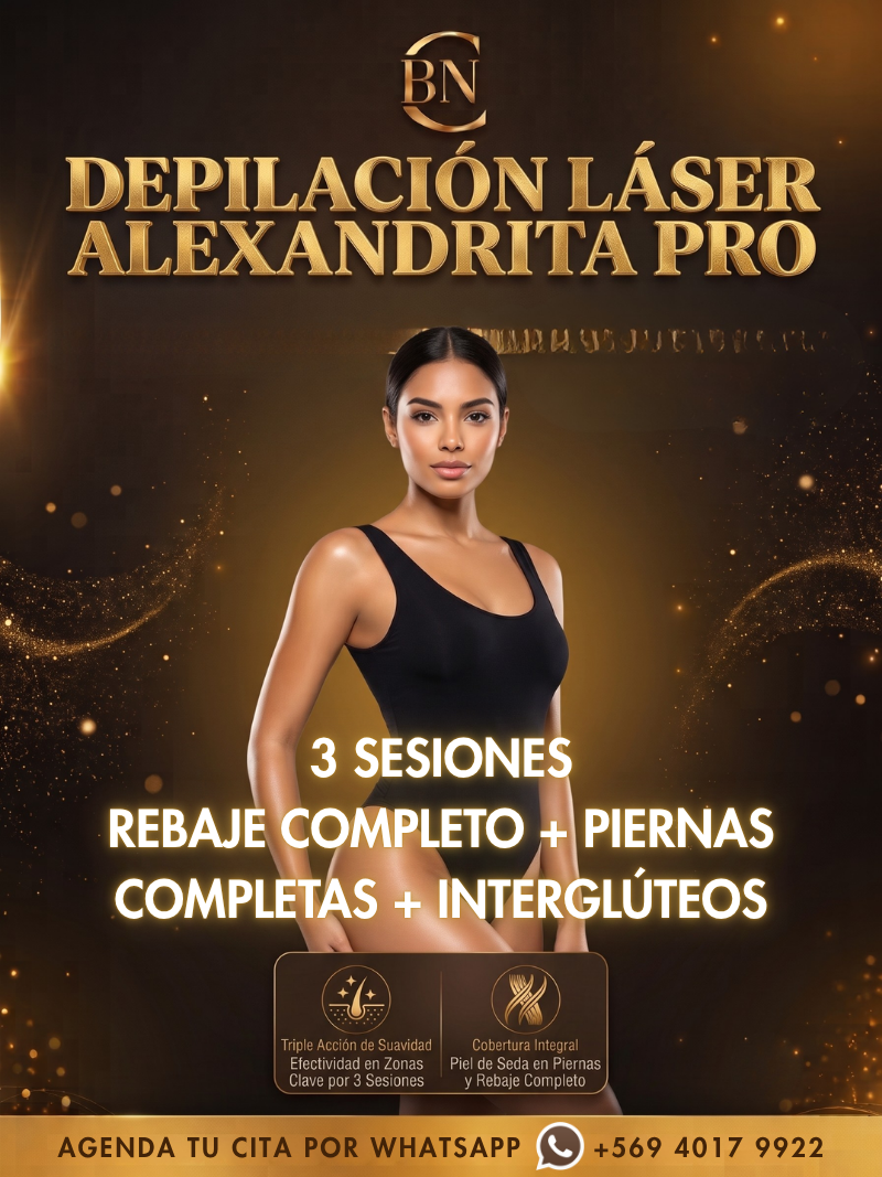3 SESIONES REBAJE COMPLETO + INTERGLÚTEOS + PIERNAS COMPLETAS