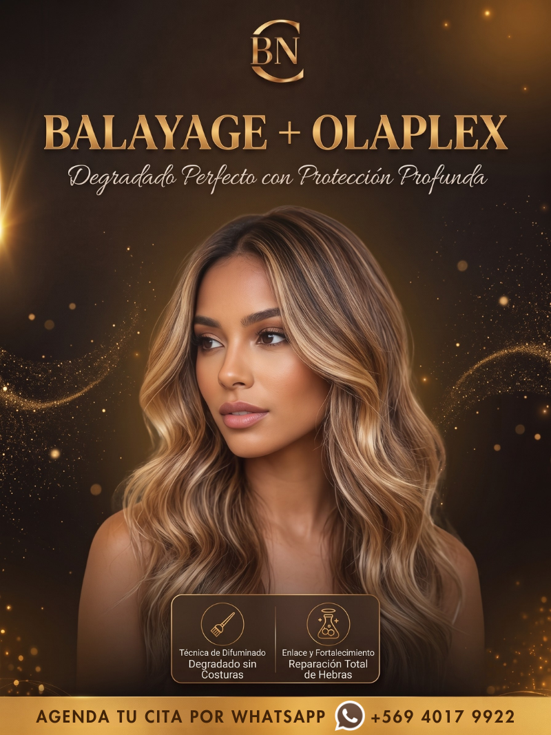 SERVICIO DE BALAYAGE + OLAPLEX